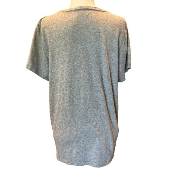 J. Crew T-Shirt XL Anchor Nautical Graphic Gray 100%‎ Cotton - Picture 2 of 6